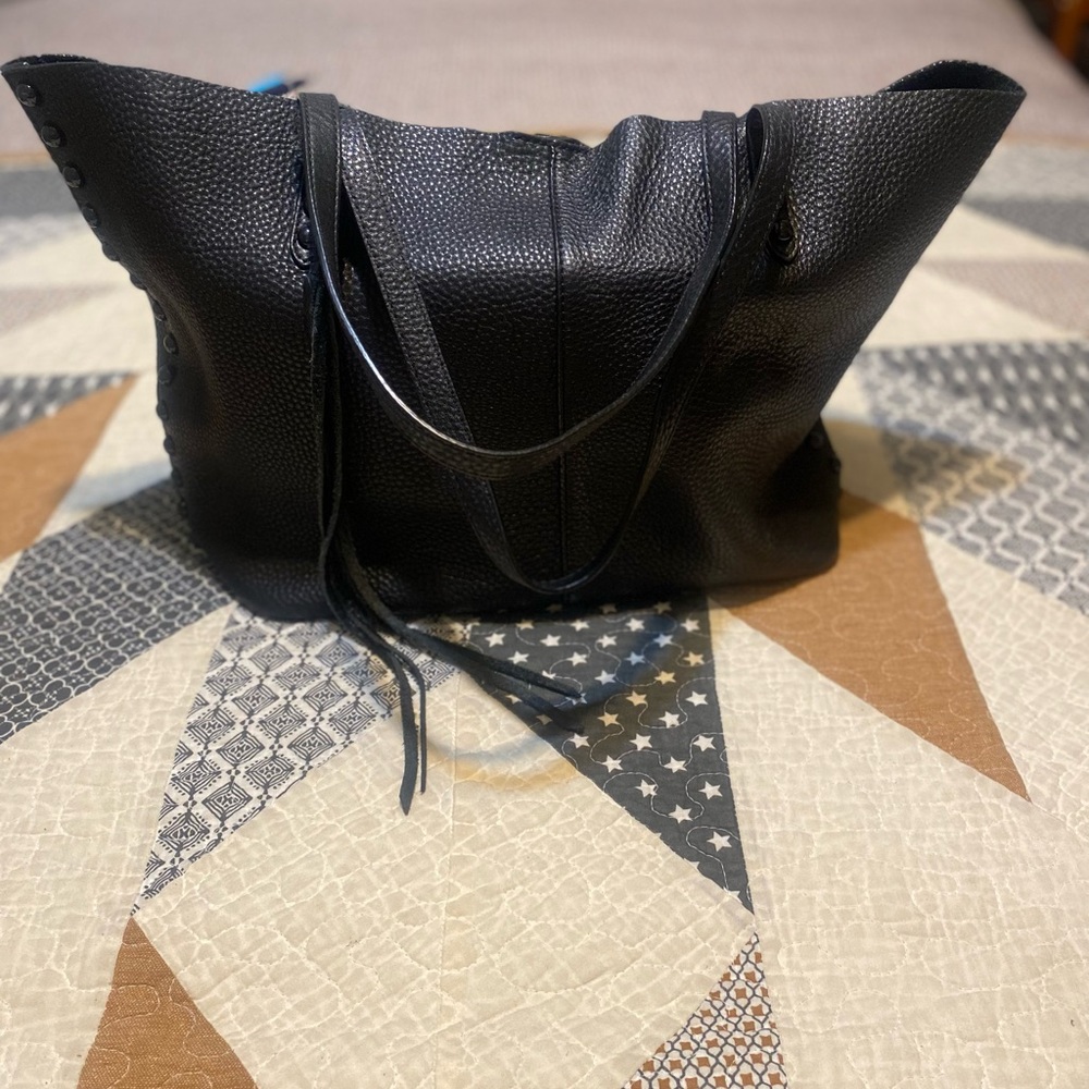 Rebecca Minkoff Black Leather Tote